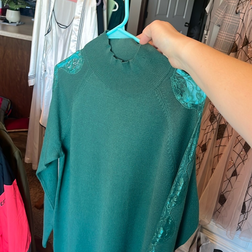 Green Sweater Dress